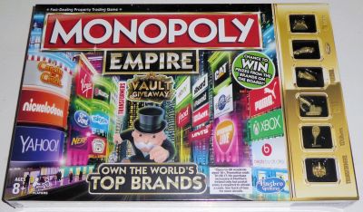 Monopoly Empire Vault Giveaway
Own the World's Top Brands
Keywords: Empire;Vault