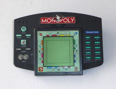 Monopoly Electronic Handheld
Keywords: Handheld